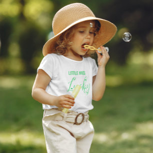 Little Miss Lucky St Patrick's Day Toddler T-shirt