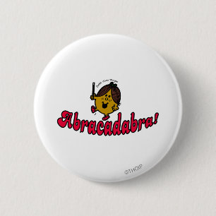 Little Miss Magic Abracadabra 2 Inch Round Button