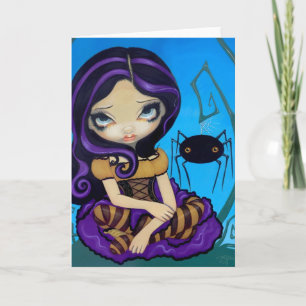 "Little Miss Muffet" Greeting Card