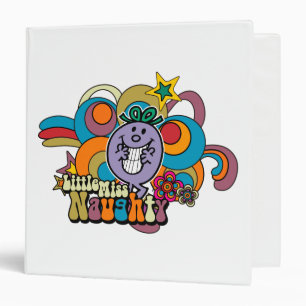 Little Miss Naughty Rainbow Binder