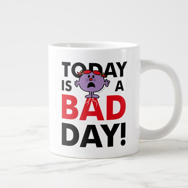 Little Miss Naughty | Today is a Bad Day Large Coffee Mug (Right)