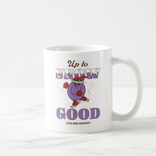 Little Miss Naughty Up to Snow Good Coffee Mug