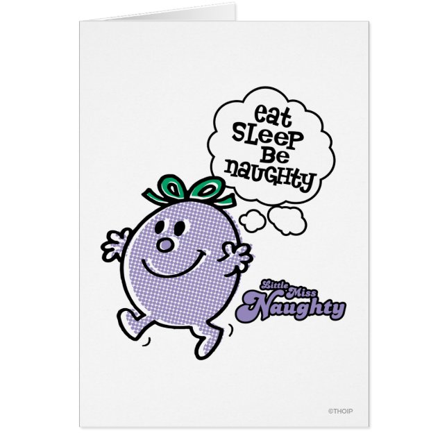 Little Miss Naughty's Three Step Plan (Front)