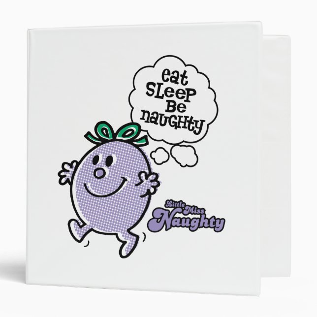 Little Miss Naughty's Three Step Plan Binder (Front/Inside)