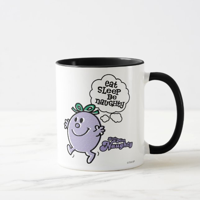 Little Miss Naughty's Three Step Plan Mug (Right)