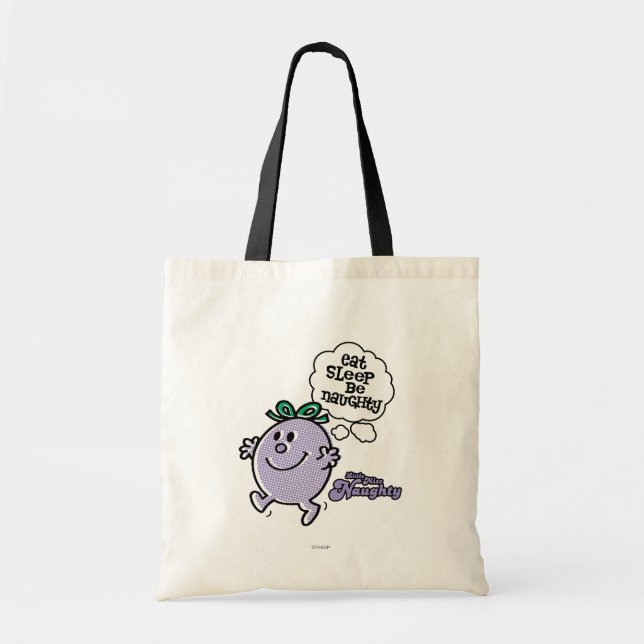 Little Miss Naughty's Three Step Plan Tote Bag (Front)