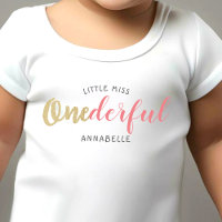 Little Miss Onederful 1st Birthday