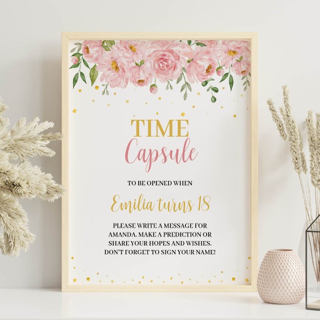 Little Miss Onederful Birthday Time Capsule Poster (Creator Uploaded)