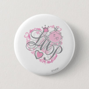 Little Miss Princess - 100% Perfection 2 Inch Round Button