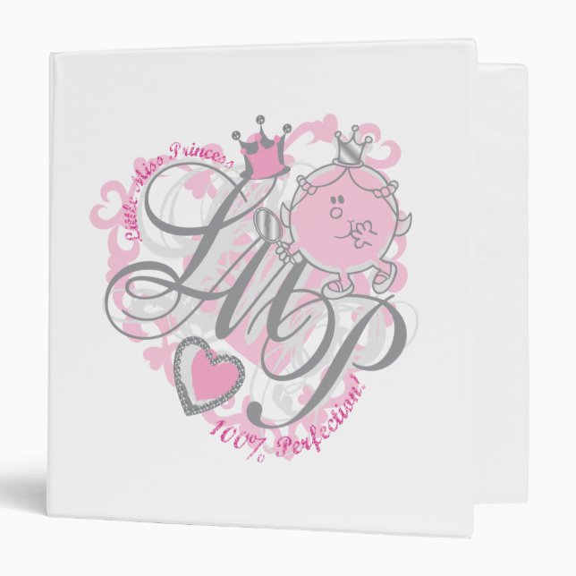 Little Miss Princess - 100% Perfection Binder (Front/Inside)