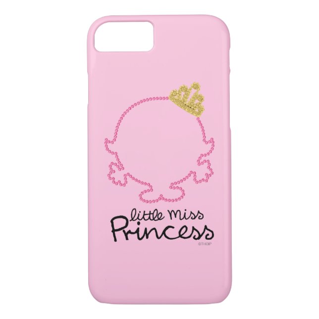Little Miss Princess | Blank Face Case-Mate iPhone Case (Back)