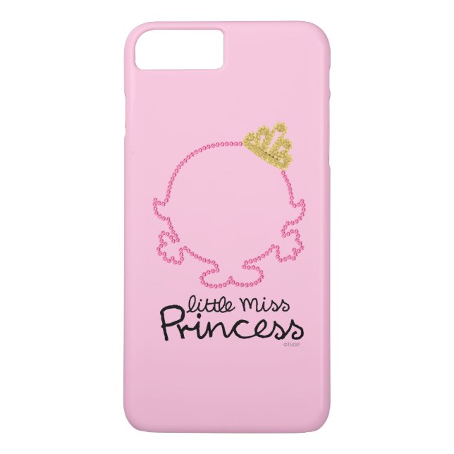 Little Miss Princess | Blank Face Case-Mate iPhone Case (Back)