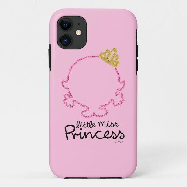 Little Miss Princess | Blank Face Case-Mate iPhone Case (Back)