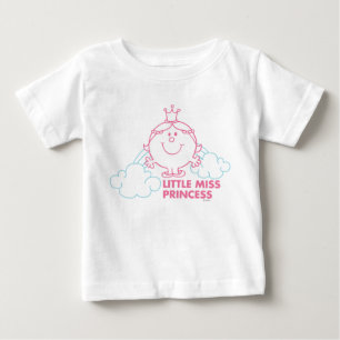 Little Miss Princess   Head In The Clouds Baby T-Shirt