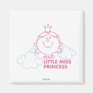 Little Miss Princess Head In The Clouds Magnet
