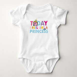 Little Miss Princess   I Feel Like A Princess Baby Bodysuit