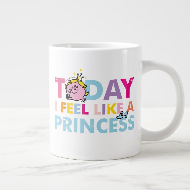 Little Miss Princess | I Feel Like A Princess Large Coffee Mug (Right)