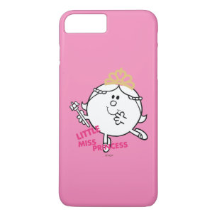 Little Miss Princess   Pink Lettering iPhone 8 Plus/7 Plus Case