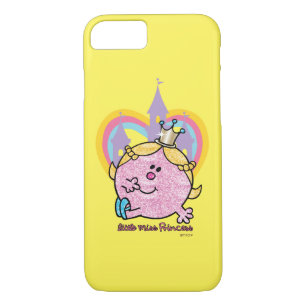 Little Miss Princess Posing With Castle & Heart iPhone 8/7 Case