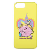 Little Miss Princess Posing With Castle & Heart