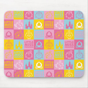 Little Miss Princess   Pretty Pastel Pattern Mouse Pad