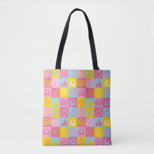 Little Miss Princess Pretty Pastel Pattern Tote Bag