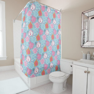 Little Miss Princess   Pretty Pink & Blue Pattern