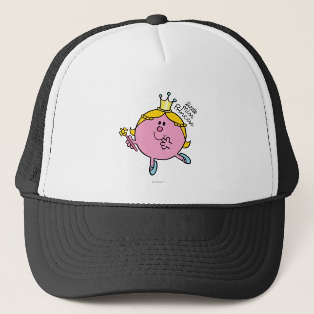 Little Miss Princess | Royal Sceptre Trucker Hat (Front)