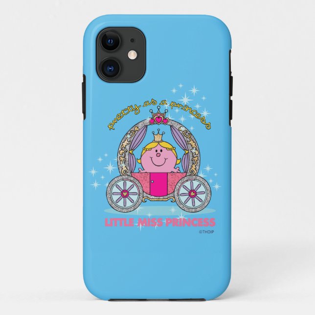 Little Miss Princess | Sparkling Carriage Case-Mate iPhone Case (Back)