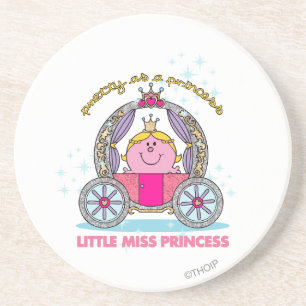 Little Miss Princess Sparkling Carriage Coaster