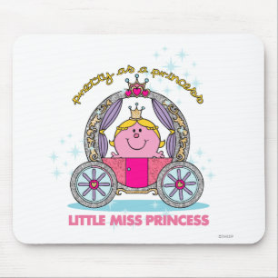 Little Miss Princess Sparkling Carriage Mouse Pad