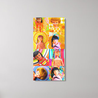 Little Miss Retro - Series 1 Canvas Print