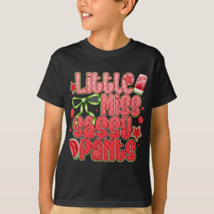 Little Miss Sassy Pants – Watermelon Attitude T-Shirt