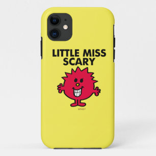 Little Miss Scary   Black Lettering iPhone 11 Case