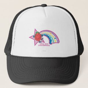 Little Miss Scatterbrain   Rainbow & Stars Trucker Hat