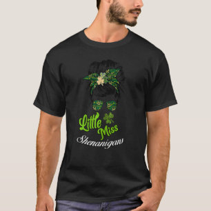 Little Miss Shenanigans St. Patrick's Day For Wome T-Shirt