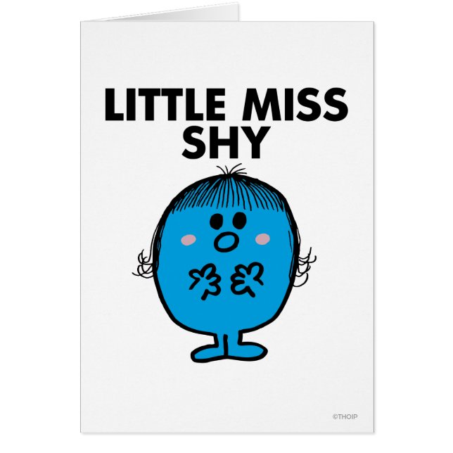 Little Miss Shy | Lettres noires (Devant)