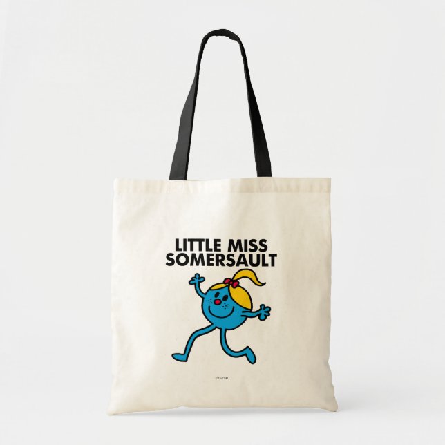 Little Miss Somersault Walking Tall Tote Bag (Front)
