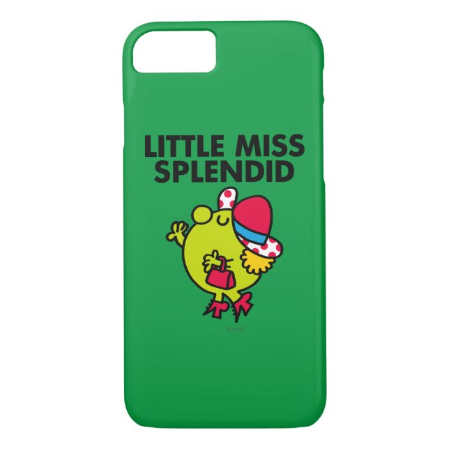 Little Miss Splendid | Black Lettering Case-Mate iPhone Case (Back)