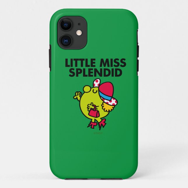 Little Miss Splendid | Black Lettering Case-Mate iPhone Case (Back)