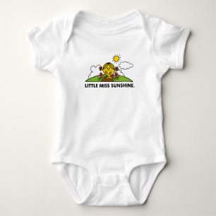 Little Miss Sunshine Back To Nature Baby Bodysuit
