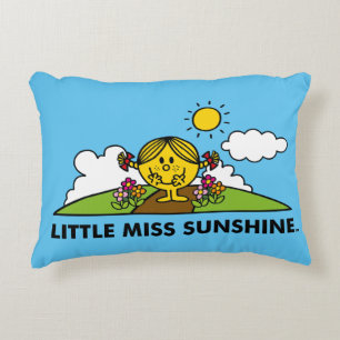 Little Miss Sunshine   Back To Nature Decorative Pillow