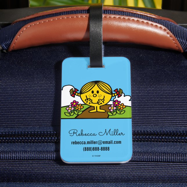 Little Miss Sunshine | Back To Nature Luggage Tag (Back Insitu 4)