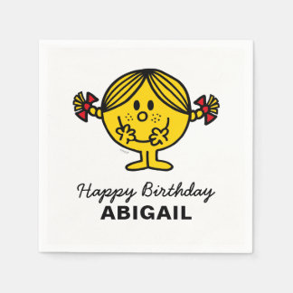 Little Miss Sunshine | Birthday Napkin