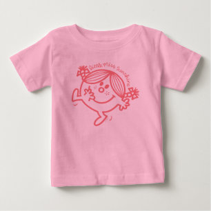 Little Miss Sunshine Coral Baby T-Shirt