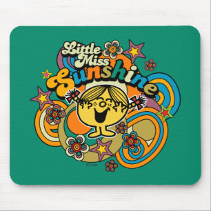 Little Miss Sunshine   Floral Delight Mouse Pad