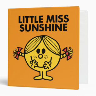 Little Miss Sunshine   Funny & Freckled Binder