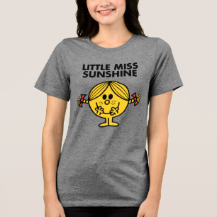 Little Miss Sunshine Funny & Freckled Tri-Blend Shirt