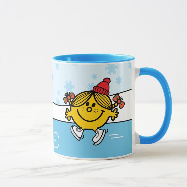 Little Miss Sunshine Ice Skating Mug (Right)