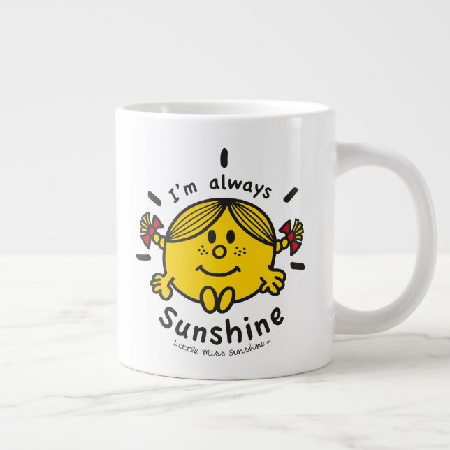 Little Miss Sunshine | I'm Always Sunshine Large Coffee Mug (Right)